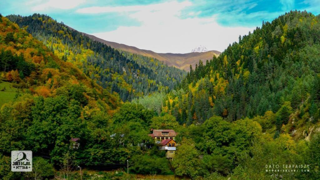 Glola Summer House On A Hill Near Shovi 아파트 외부 사진